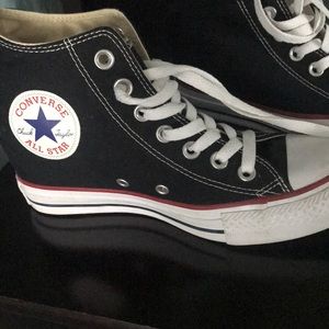 Converse high top wedge Size 7